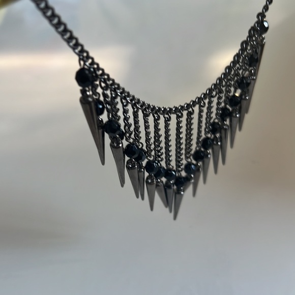 CLEARANCE Black Necklace 18.25" Inches Lenght (Approx.) - Picture 16 of 17